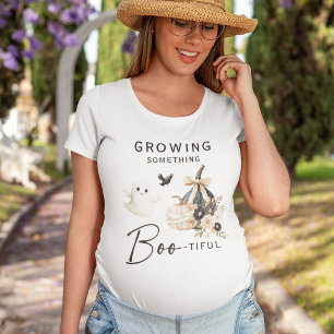 Schattige 'Iets BOO-tifuls laten groeien' aanstaan T-shirt
