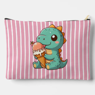 Schattige ijsje eten dino etui