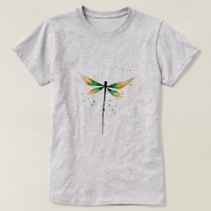 Schattige illustratie van waterverf t-shirt