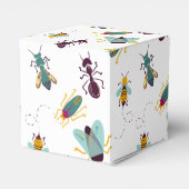 schattige insecteninsecten bedankdoosjes (Achterkant)