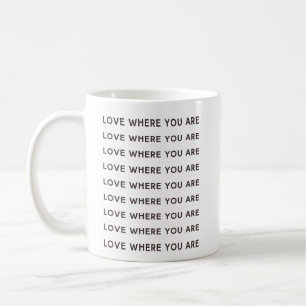 Schattige Inspirerende Opbeurende Quote Positieve  Koffiemok
