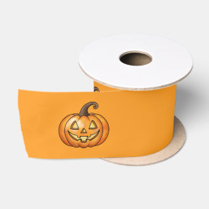 Schattige Jack O Lantern Pompoenen Oranje Hallowee Lint