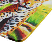 Schattige Jaguar Cubs in het Oerwoud. Bestel nu Snijplank (Hoek)