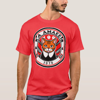 Schattige Japans Kat ramen 2 T-shirt