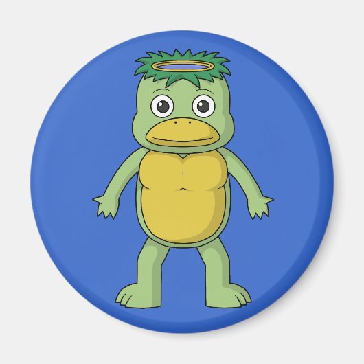 Schattige Japans monster - Kappa Yokai Magneet (Voorkant)