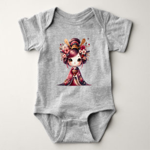 Schattige Japanse Geisha Romper