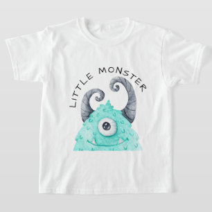 Schattige Jongens Klein Monster T-shirt