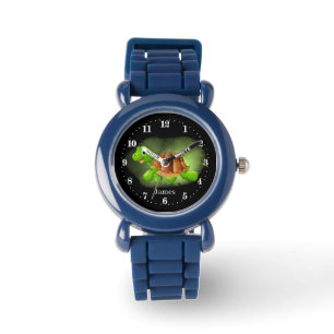 schattige jongens schildpaddenstoel horloge