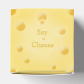 Schattige kaak Aangepaste kaasmakerij Bedankdoosjes (Bovenkant)