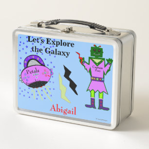Schattige kapitein Zoey Green Girl Robot Roze Ruim