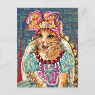Schattige Kat Briefkaart