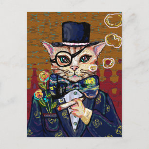 Schattige Kat Briefkaart