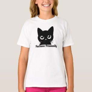 Schattige Kat Fantastische Persoonlijkheid T-shirt