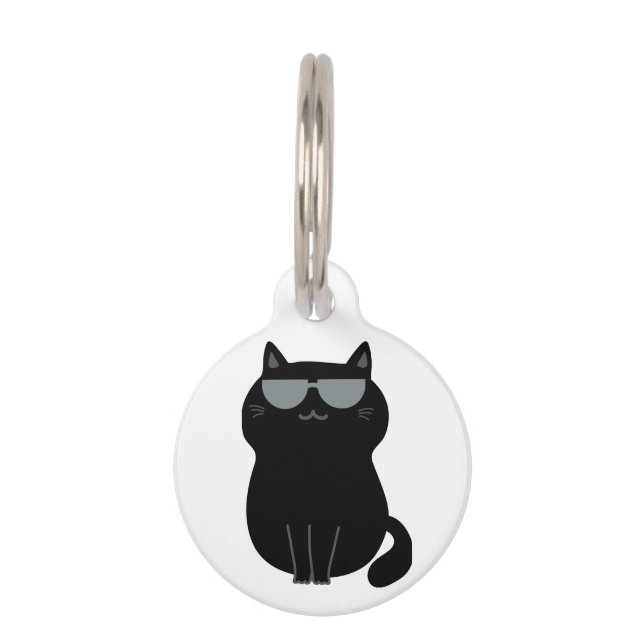 Schattige Kat - Ik run dit huis nu!  Huisdierpenning (Voorkant)