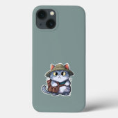 Schattige kat in mijn iPhone hoesje | iPhone-hoes (Achterkant)