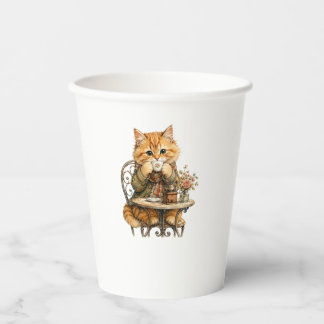 schattige kat kaars, grappig katje label, grillige papieren bekers