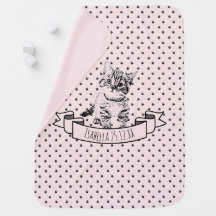 Schattige kat kitten | overal teenafdruk | aangepa