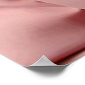 Schattige Kat Man in een Roze Pak en Stropdas Poster (Hoek)