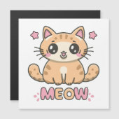 schattige kat miauw (Voorkant / Achterkant)