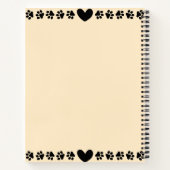 Schattige Kat Notitieboek (Achterkant)