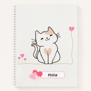 Schattige Kat Notitieboek