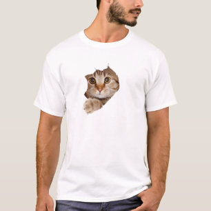 SCHATTIGE KAT T-SHIRT