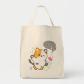 SCHATTIGE KAT TOTE BAG (Voorkant)
