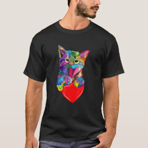 Schattige Kat Voor Fans Van Kittens Adoptie Van Kl T-shirt