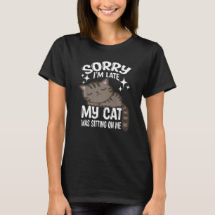 Schattige Kat Voor Mannen Vrouwen Kat Grap Kitten T-shirt