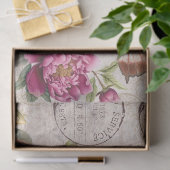  schattige katjes zittend Botanisch rustiek Tissuepapier (Geschenk)