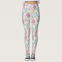 Schattige katoenen snoep kawaii patroon