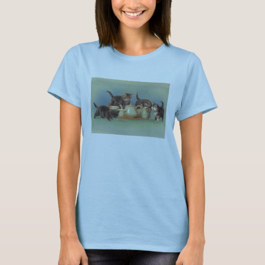 Schattige  Katten T-shirt (Voorkant)