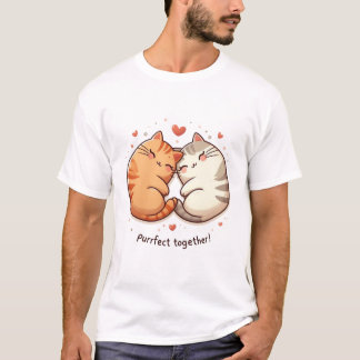 Schattige katten T-shirt