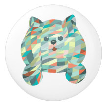 Schattige kattendriehoekig impressionisme