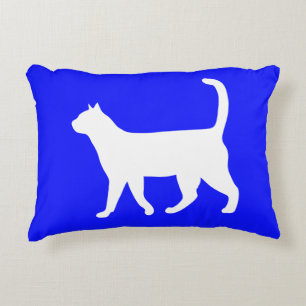 Schattige kattenliefhebber decoratief kussen