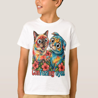 Schattige Kattenliefhebber Kat Grappige Siamese & T-shirt