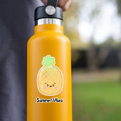 Schattige Kawaii ananas gummi fruit Sticker