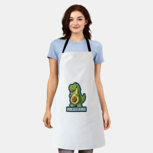 Schattige Kawaii Avocadosaurus Dinosaur Grappige P Schort