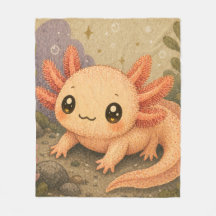 Schattige Kawaii Axolotl
