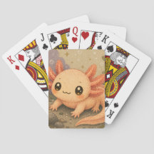 Schattige Kawaii Axolotl