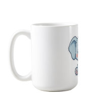 Schattige Kawaii Chibi Baby Olifant