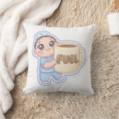 Schattige Kawaii Chibi Verpleegster Reuzenkoffie B Kussen (Deken)