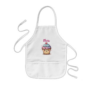 Schattige Kawaii Cupcake Kinder Schort