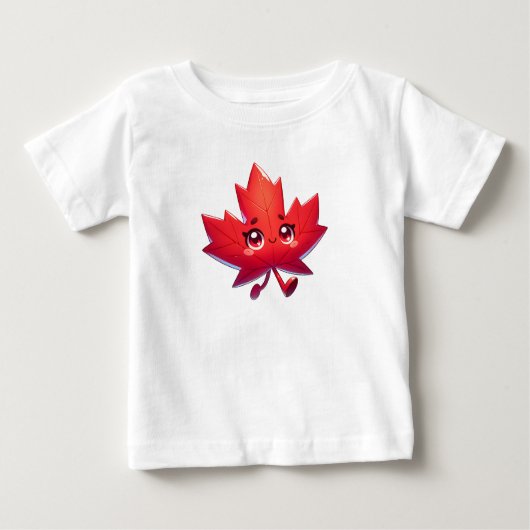 Schattige Kawaii esdoornblad | Canada (Voorkant)