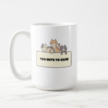 Schattige Kawaii Katten Grappig Cute Kat Design