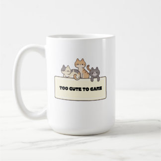 Schattige Kawaii Katten Grappig Cute Kat Design Koffiemok