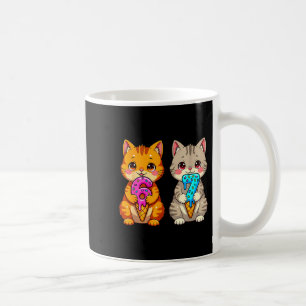 Schattige Kawaii Katten Neko 67 Drip Meme Grappig Koffiemok