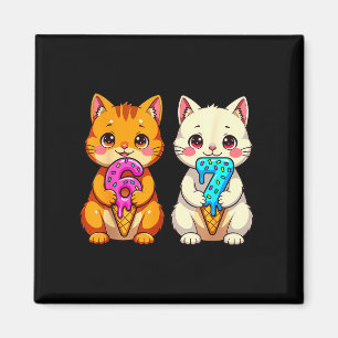 Schattige Kawaii Katten Neko 67 Drip Meme Grappig Magneet