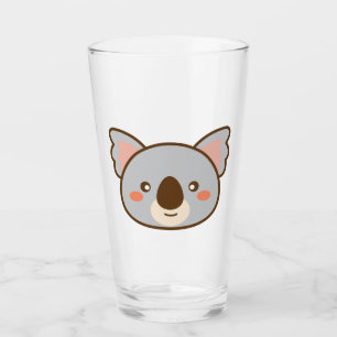 Schattige Kawaii Koala Glas