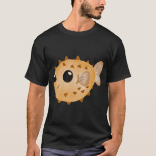 Schattige Kawaii Kogelvis – Aardige Cartoon Koge T-shirt